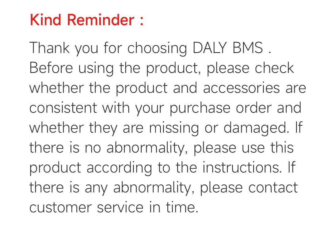 DALY BMS 100 BALANCE Image 